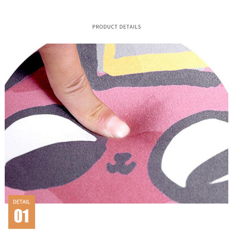 Starry Sky Area Rug - Soft Flannel Floor Mat for Living Room