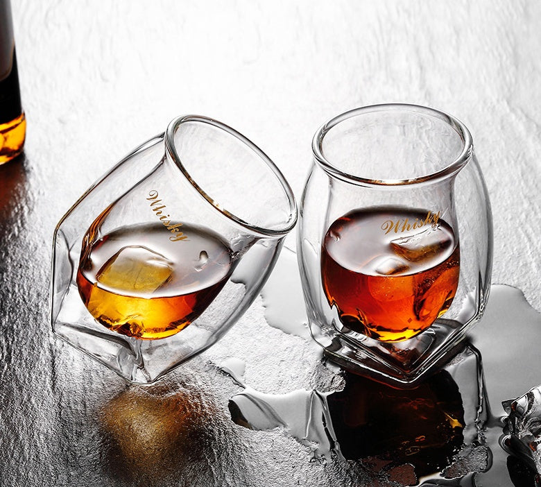 Whiskey Glass - Premium Crystal Tumbler for Spirits