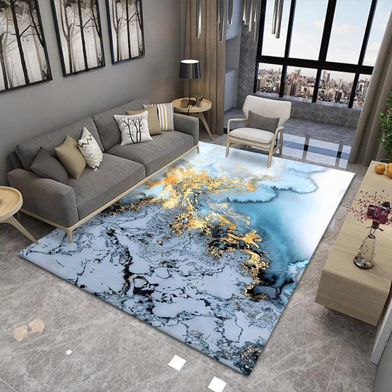 Plush Bedside Rug - Soft Non-Slip Carpet Mat for Bedroom