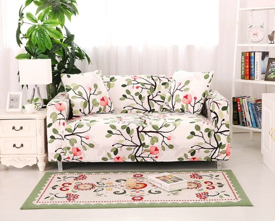 Stretch Sofa Cover - Non-Slip Furniture Protector for Living Room