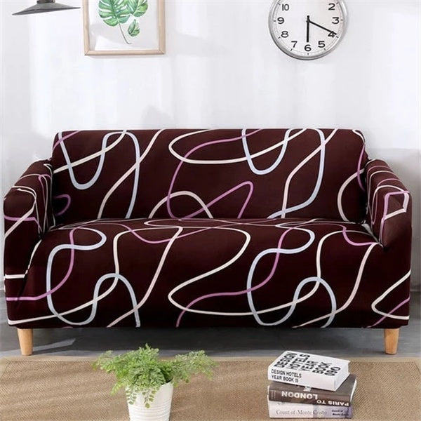 Stretch Sofa Cover - Non-Slip Furniture Protector for Living Room