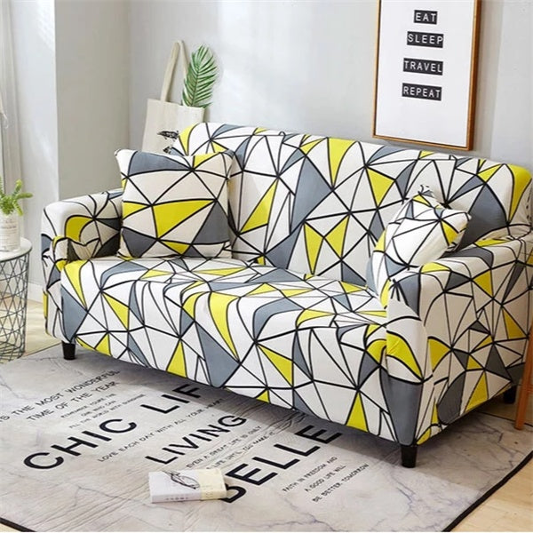 Stretch Sofa Cover - Non-Slip Furniture Protector for Living Room