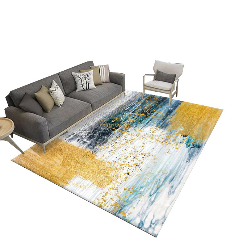 Plush Bedside Rug - Soft Non-Slip Carpet Mat for Bedroom