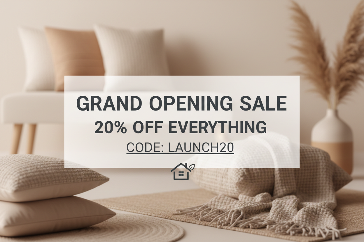 Grand Opening Sale Banner